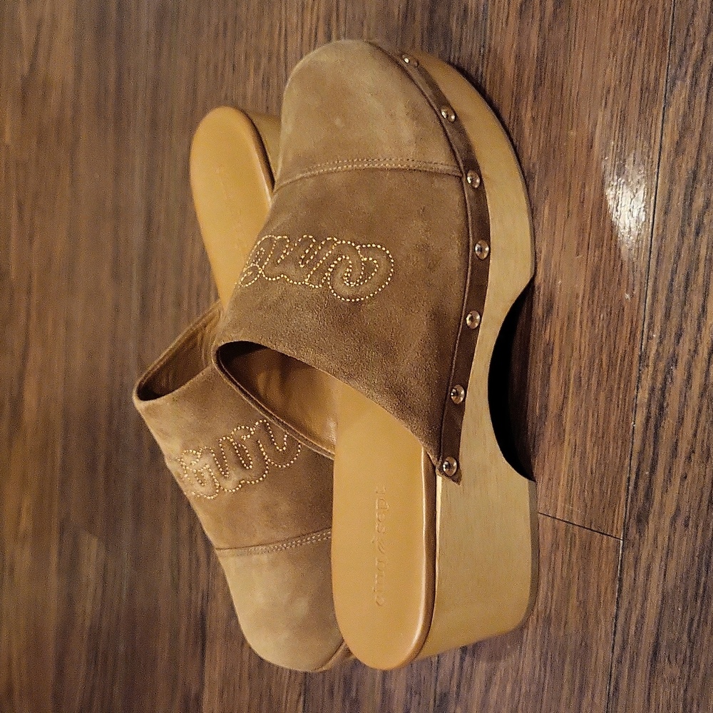Cinq A Sept Sydney Studded Clog In Golden Sienna 9US/39EU NWT - Picture 8 of 9